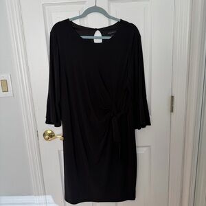 Chic Black Long Sleeve Dress